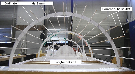 costruzione della struttura centrale